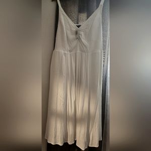 Torrid NWT white midi dress